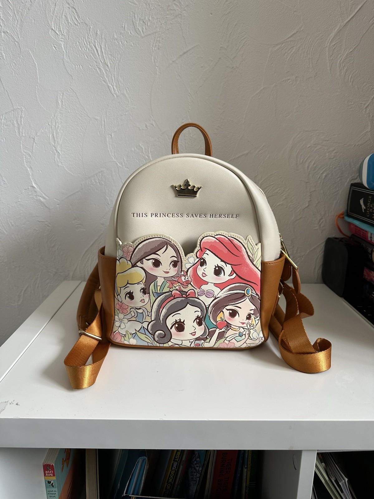 Loungefly Disney Princess Chibi Backpack This Princess Saves Herself VeryNeko