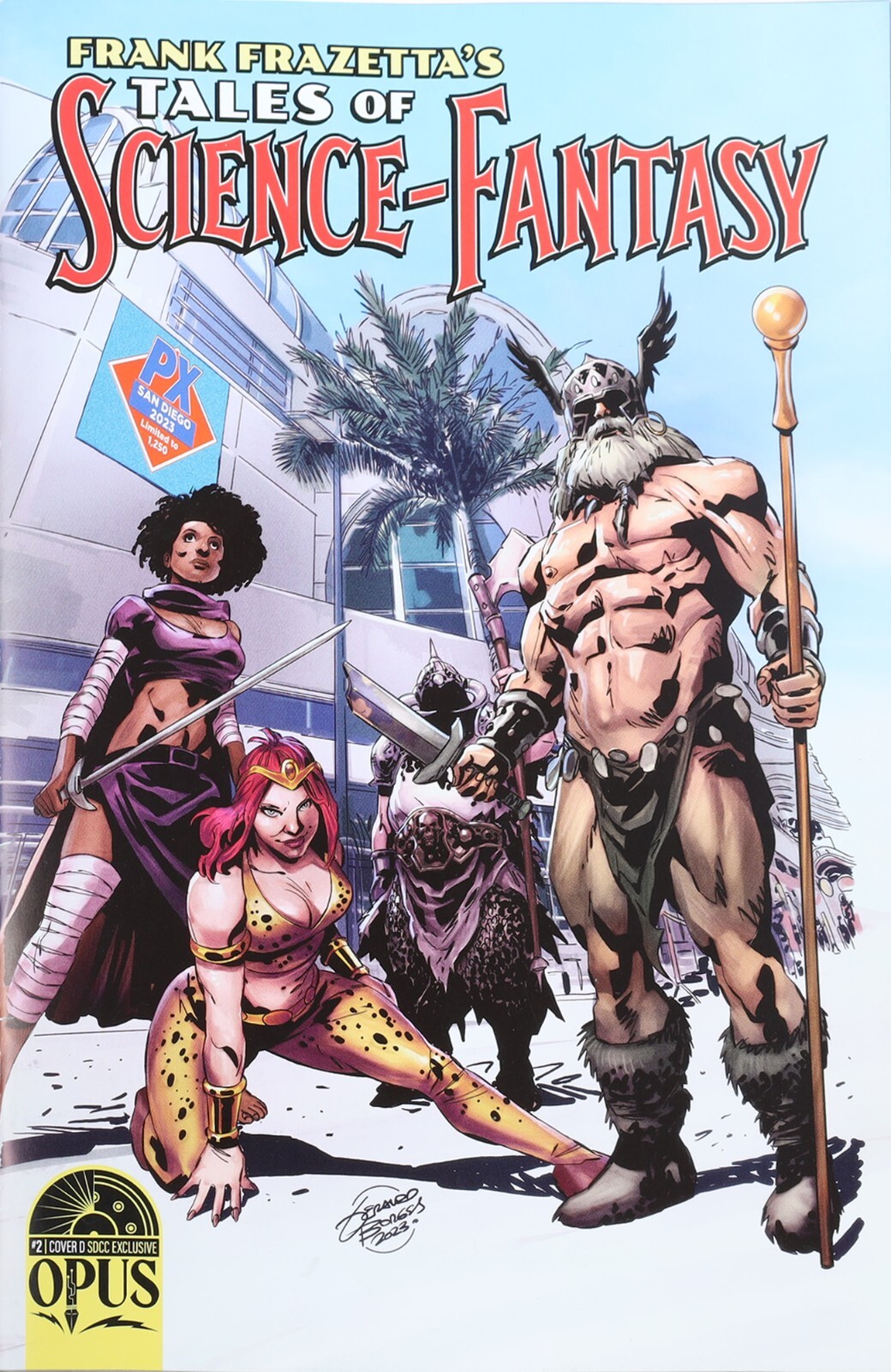 Frank Frazetta's Tales of Science-Fantasy Comic
