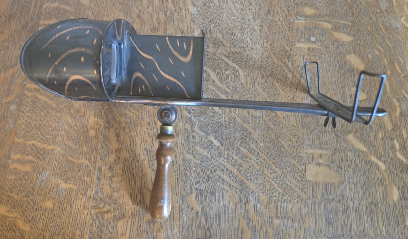 Vintage H.C. White Ornate Perfecscope Stereoscope Viewer + 13 Stereoscope Slides