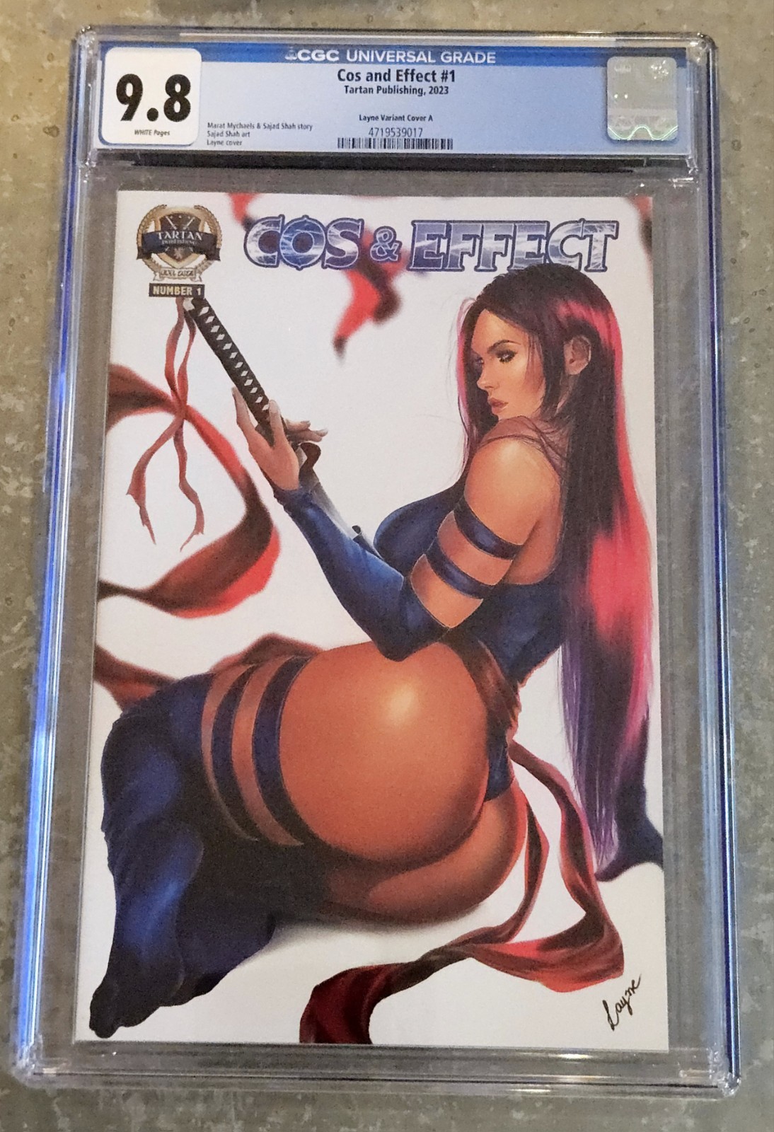 2024 Cos And Effect #1 - Kickstarter 💥THICC PSYLOCKE💥 Layne Variant - CGC 9.8 