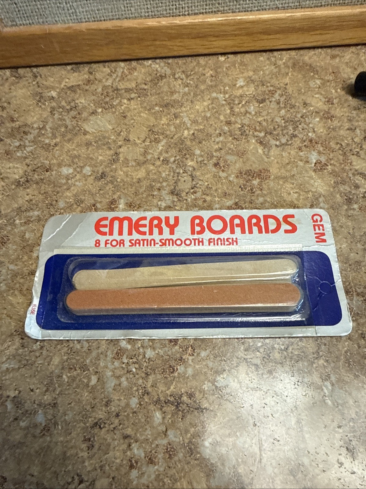 Vintage Emery Boards Nail Files Gem Pack of 8 New Unopened Retro MCM