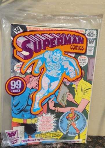 (1978) SUPERMAN WHITMAN VARIANT COMICS BAGGED 3 PACK SET DC #330, #331 & #332