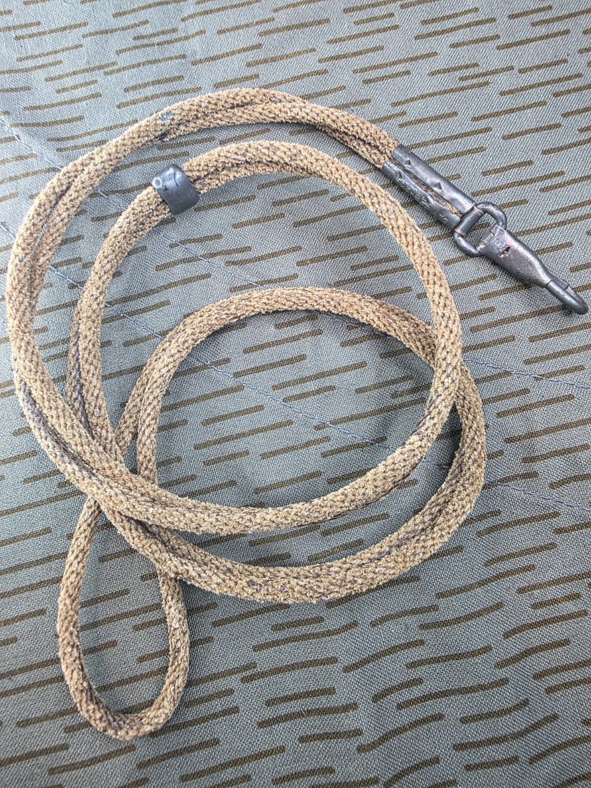 US WW1 WWII LANYARD COLT 1911 PISTOL Feb 20-1917 REVOLVER Authentic Web Gear