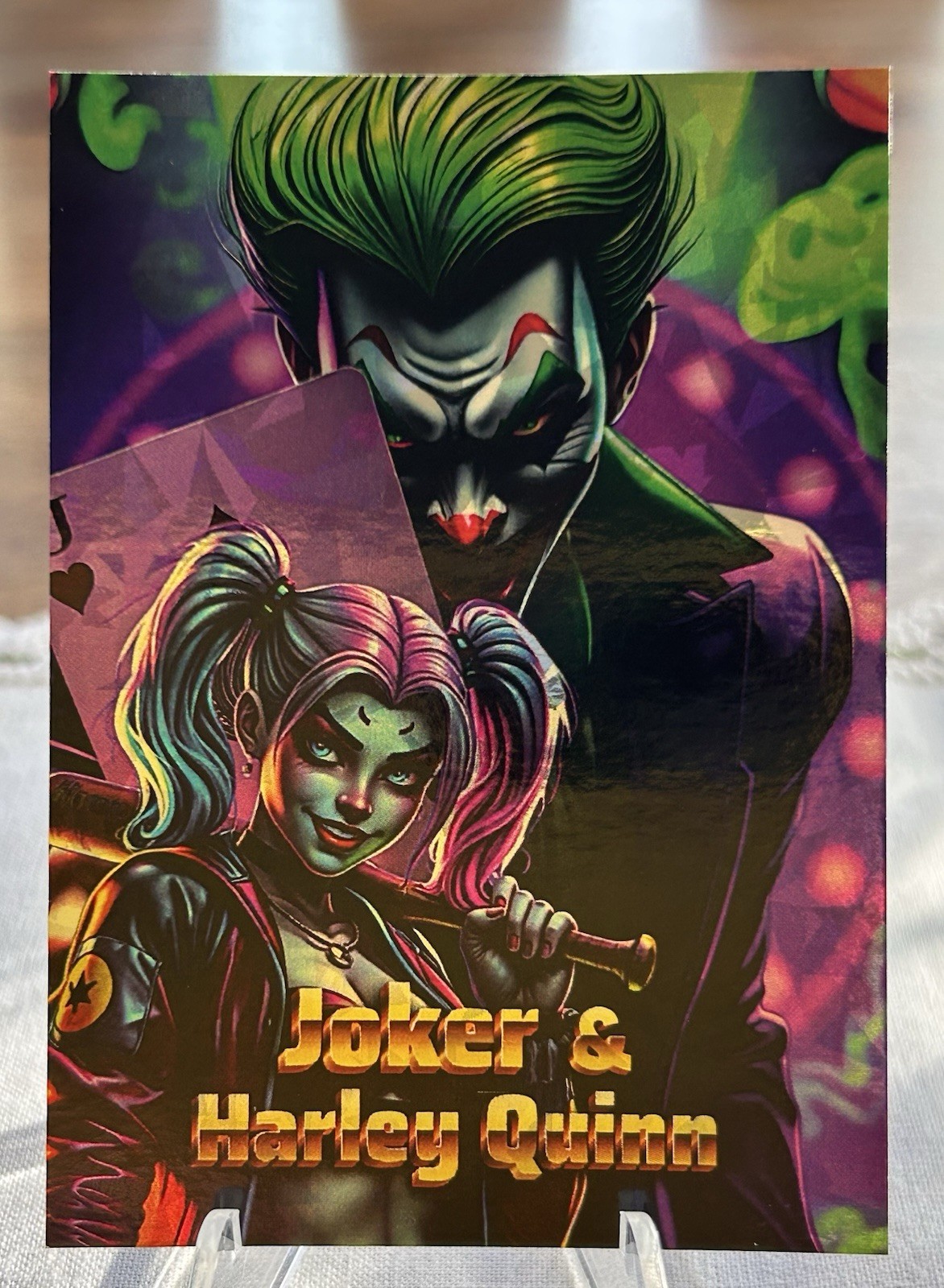 Collectors XT Joker & Harley Quinn Lose Your Heart Limited Parallel-Holofoil