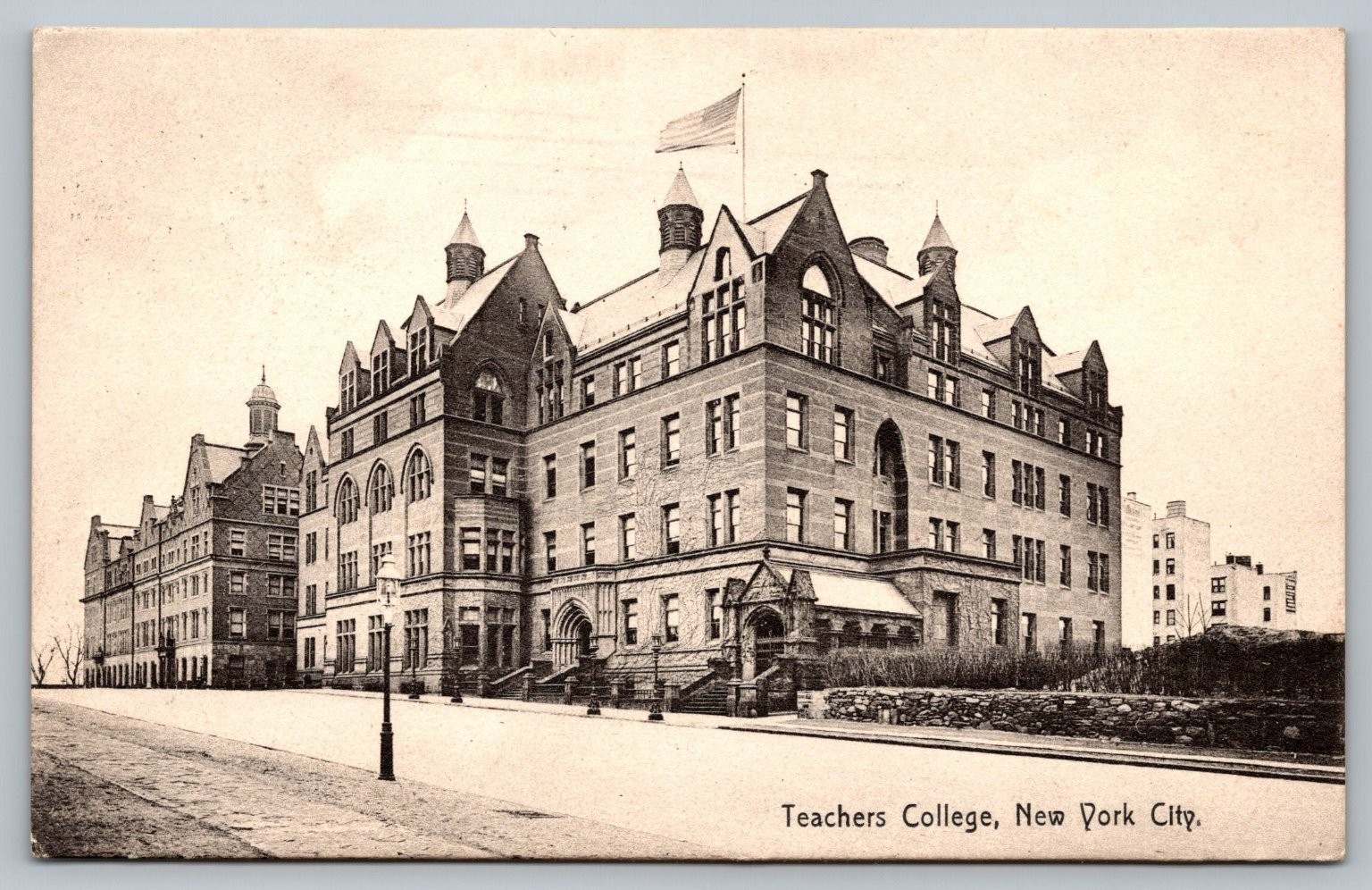 Teachers College NYC 1908 Postcard - A.G. Seiler New York City Architecture Teachers College NYC 1908 Postcard - A.G. Seiler New York City Architecture