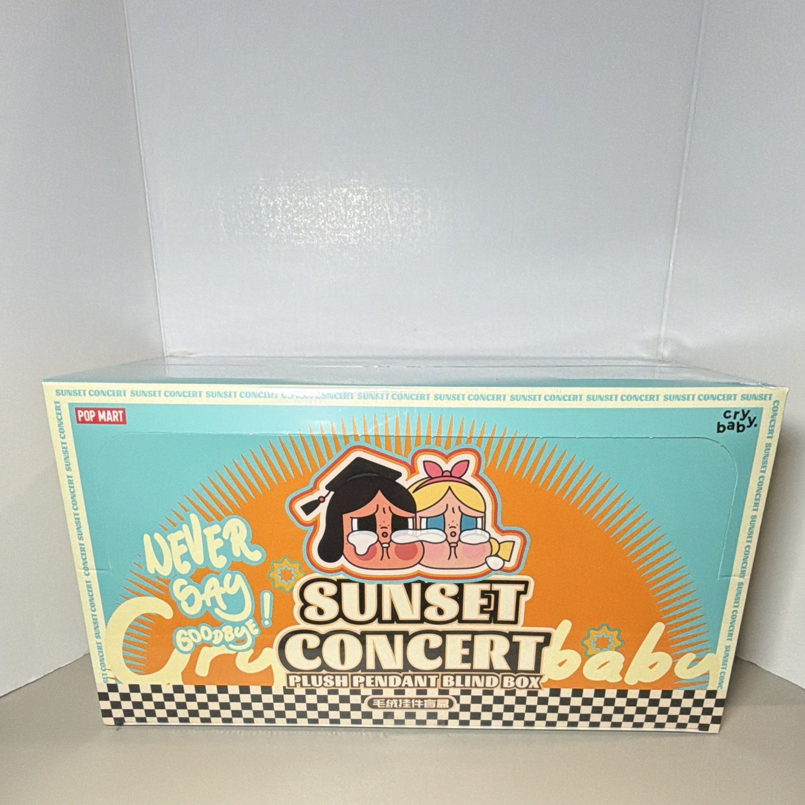 POP MART Crybaby Sunset Concert Plush Pendant Blind Box Unopened Full-set