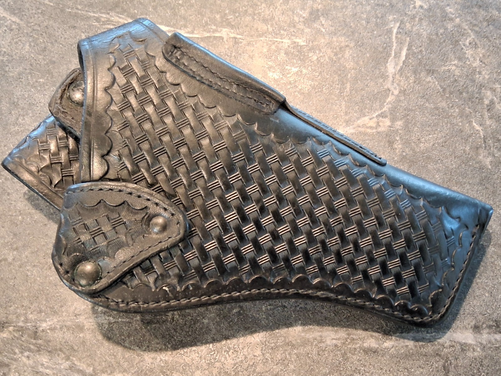 Vtg. RH Duty Gear Holster S&W B47 24, Fits S&W AUTO MINT SUPERB HOLSTER