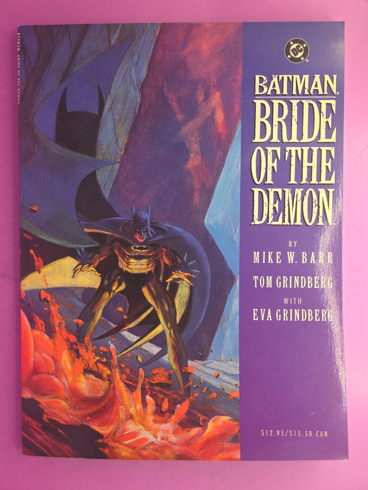 BATMAN BRIDE OF THE DEMON GRAPHIC NOVEL FINE  1991 FIRST  PRINT  SOFTCOVER