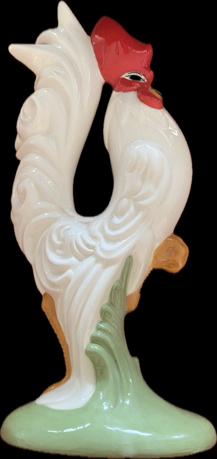 1950’s-1960’s set of Arnel’s  Style Farmhouse Rooster and Chicken figurines