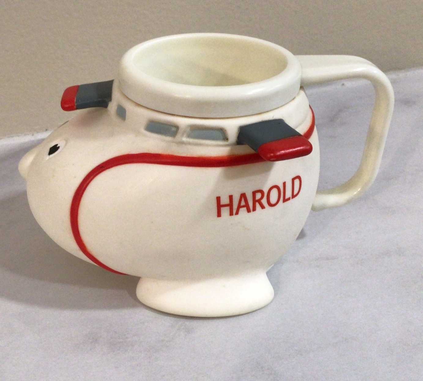Vintage Harold the Helicopter Cup Applause Inc 95 Thomas The Train and Friends