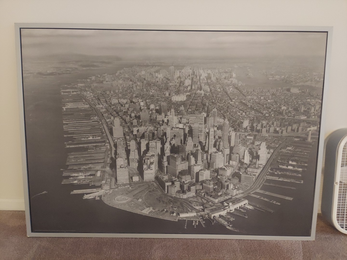 Large 140 By 100cm Vintage Manhattan Photograph By Philip D. Gendeau