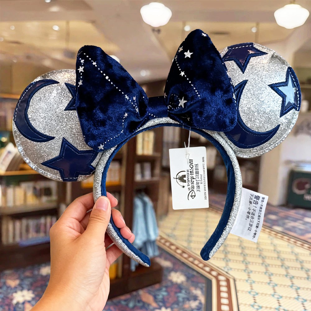 Disney Parks Sorcerer Hat Constellation Minnie Mickey Mouse Ear Headband 2025