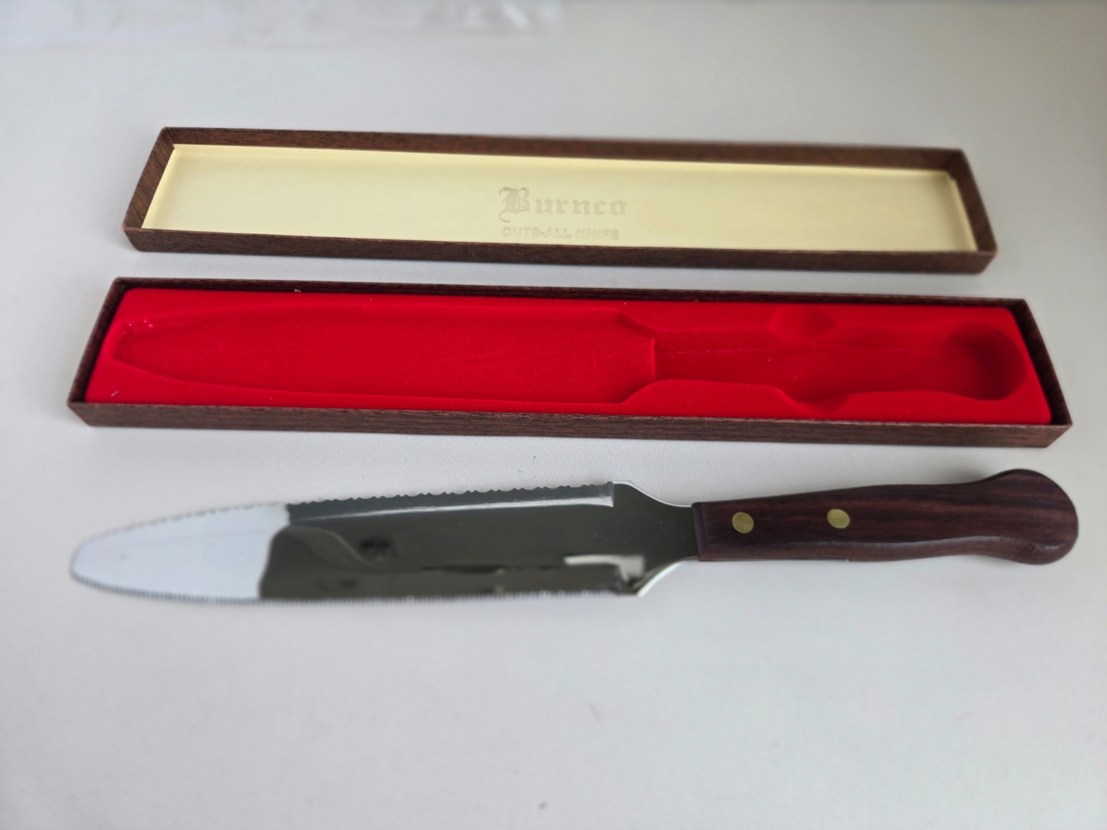 VTG Enjoy COCA COLA Burnco Cuts All Knife Stainless Steel Japan NEW