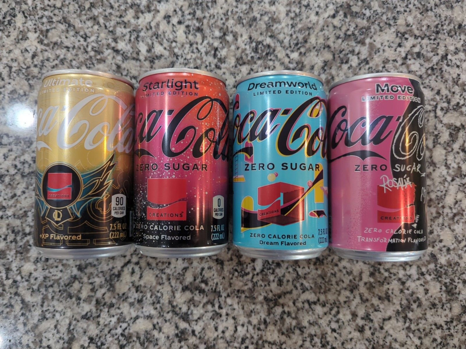 Coca Cola Lot Of 4 Starlight Ultimate Dreamworld Move Unopened Coke Collection Coca Cola Lot Of 4 Starlight Ultimate Dreamworld Move Unopened Coke Collection