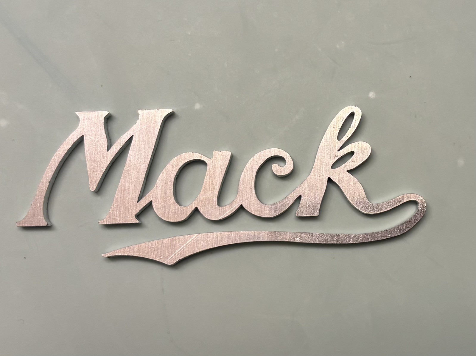 3” MINIATURE MACK TRUCK EMBLEM DECAL (Pedal car, Short, Tiny, Semi, New Vintage) 3” MINIATURE MACK TRUCK EMBLEM DECAL (Pedal car, Short, Tiny, Semi, New Vintage)