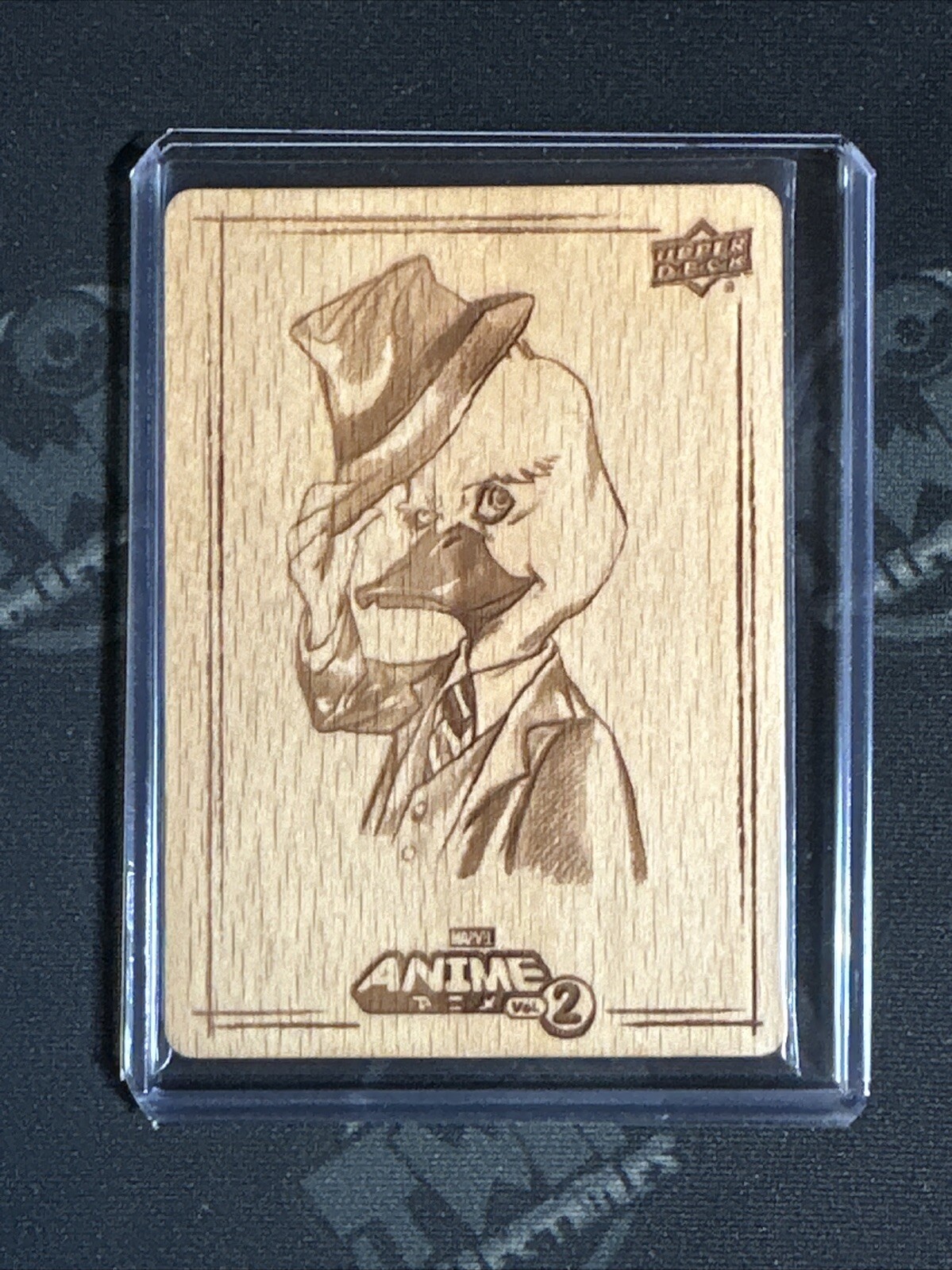 2023 UD MARVEL ANIME VOL. 2  #WH- 77 Woodblock Echo Howard the Duck