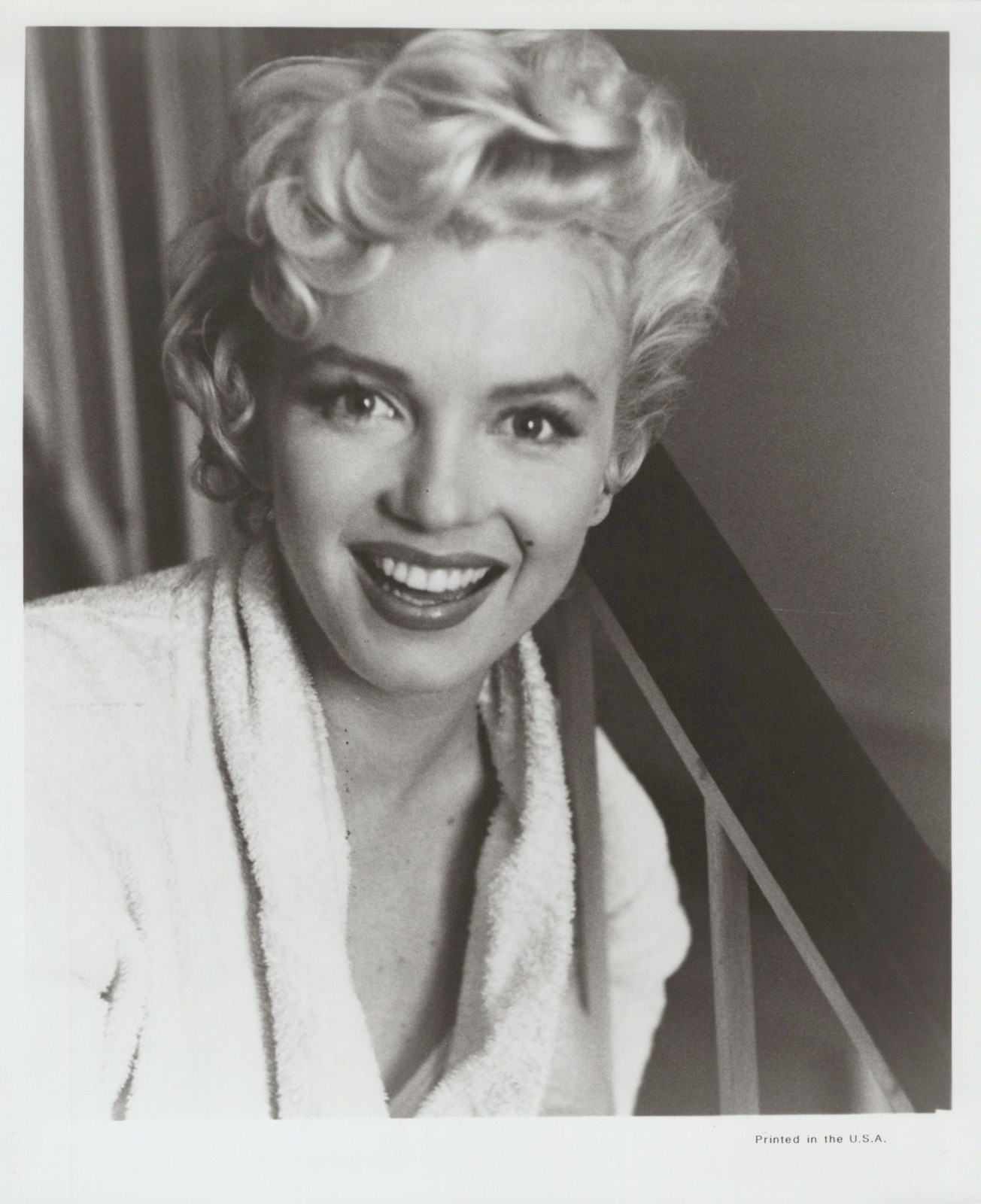 HOLLYWOOD BEAUTY MARILYN MONROE SEDUCTIVE POSE 1960s PORTRAIT VINTAGE PHOTO 538