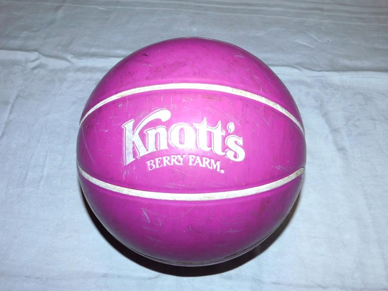Knotts Berry Farm Basketball RARE Baden Standard Purple Logo Arcade Prize Park