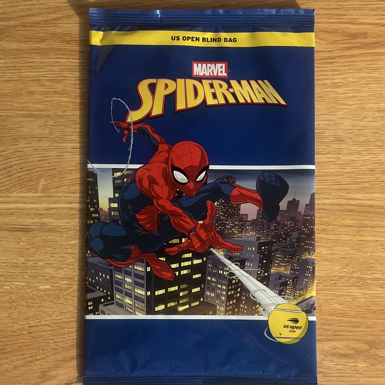 Spider-Man Marvel US Open 2026 Blind Bag Comic Book Tennis Limited Edition