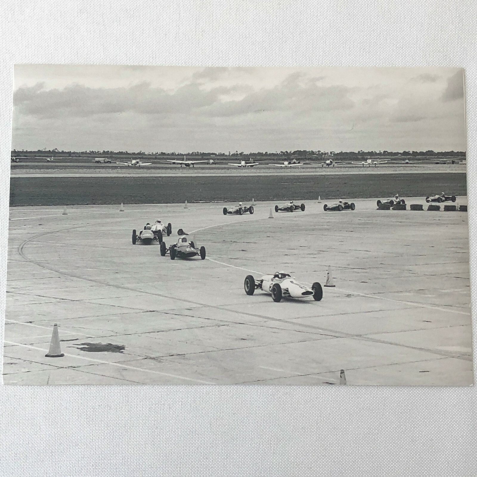 Vintage Car and Driver Sebring Formula Junior Racing Car Press Photo Photograph