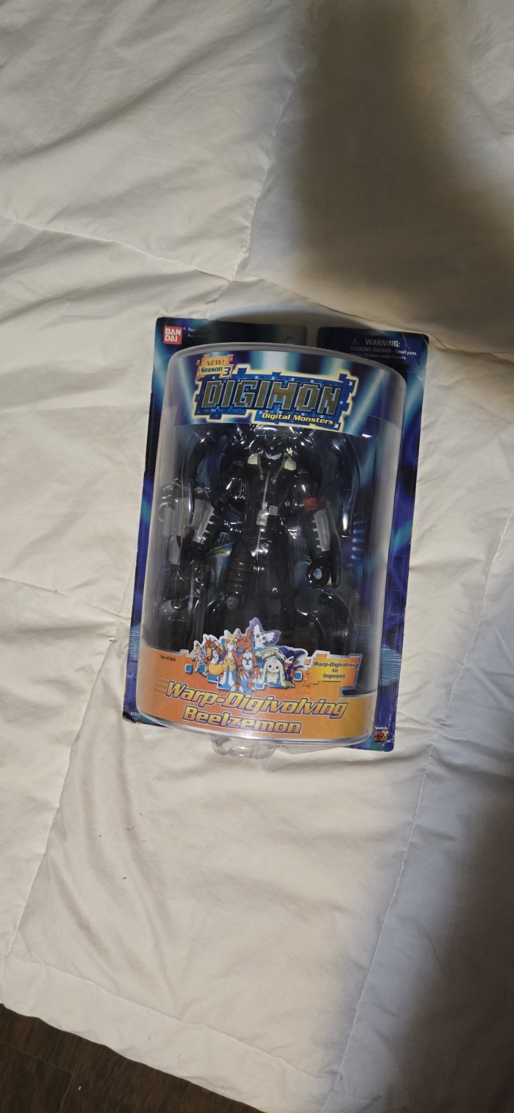 Bandai Digimon Digital Monsters Warp-Digivolving Beelzemon Figure  CIB Sealed