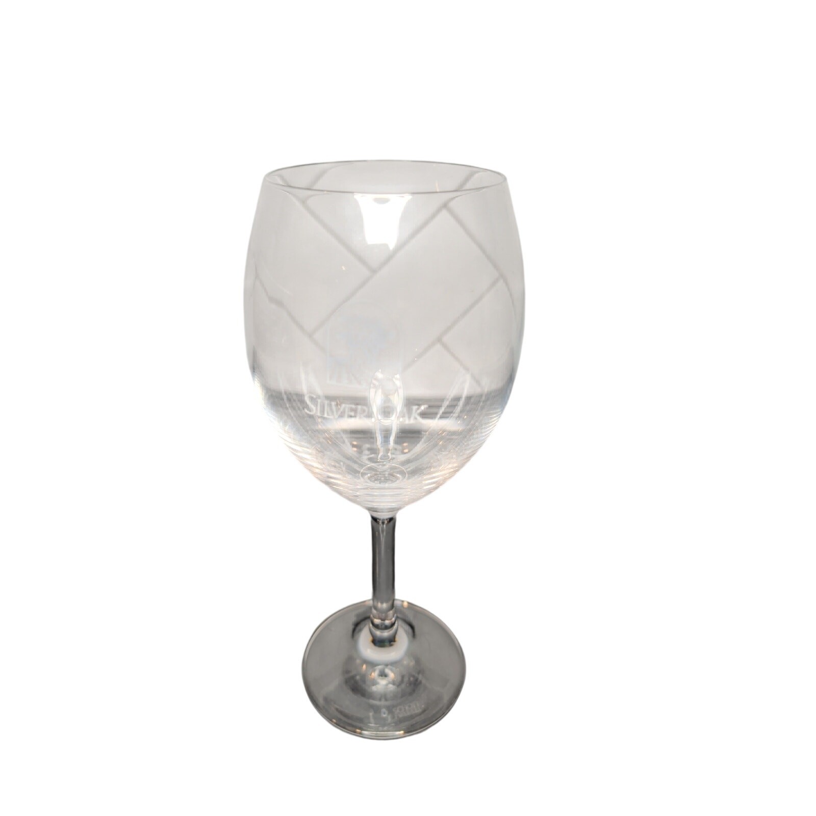 Silver Oak Wine Glass Etched Logo Cabernet Sauvignon Stemware Riedel Silver Oak Wine Glass Etched Logo Cabernet Sauvignon Stemware Riedel