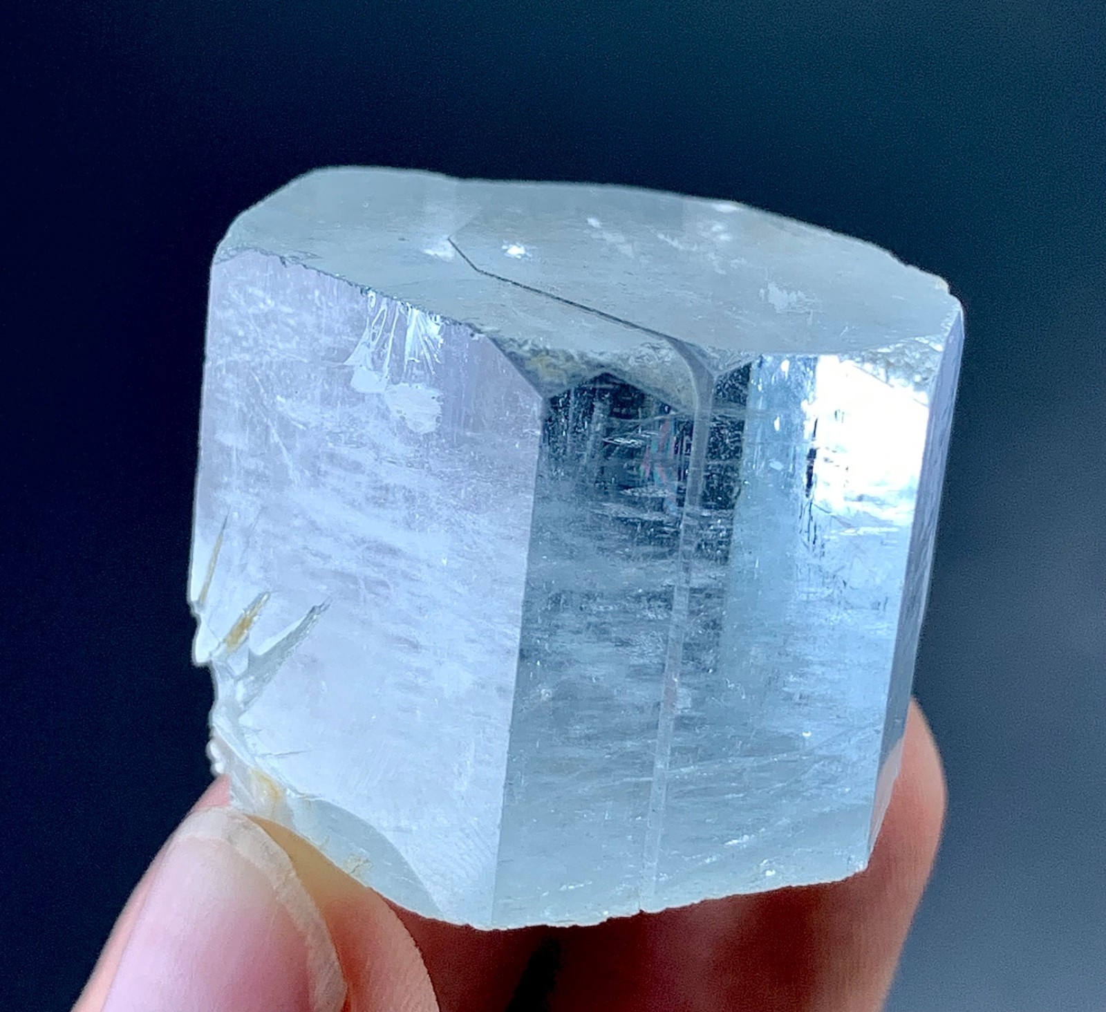 166 Carat Aquamarine Crystal specimen from Skardu, Pakistan