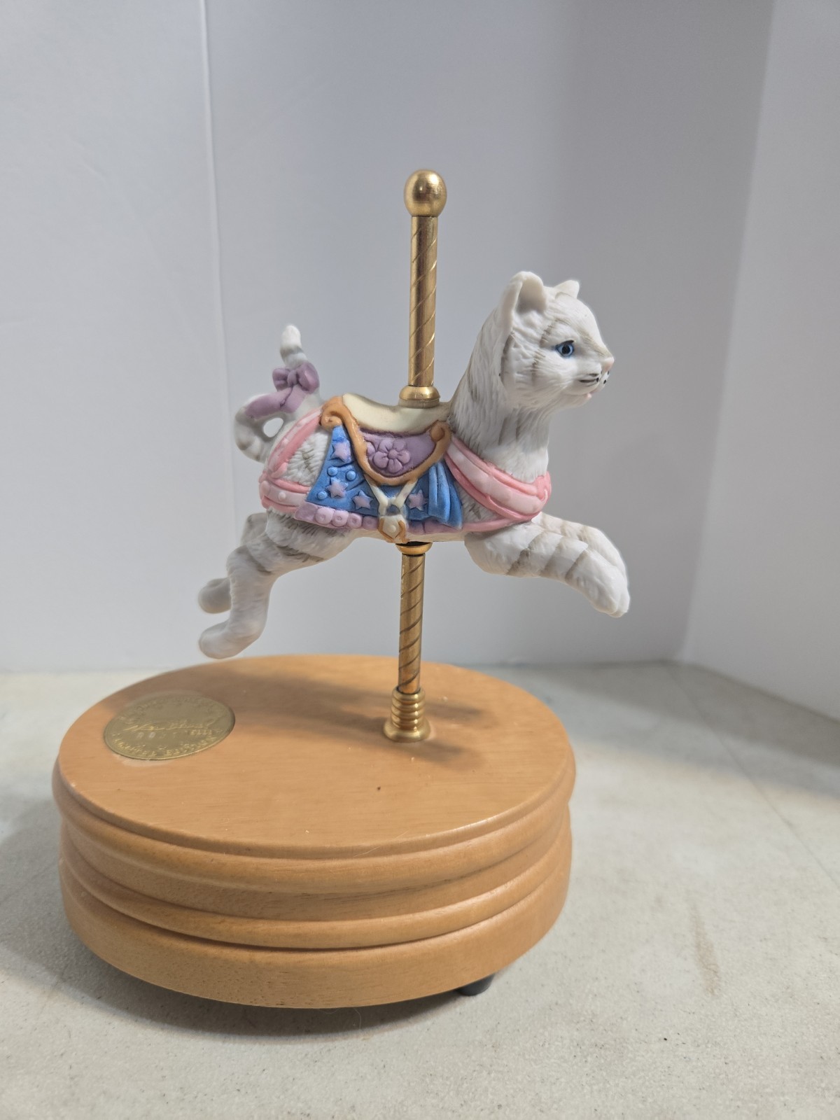 West Land Carousels Collections- Cat Carousel Music Box