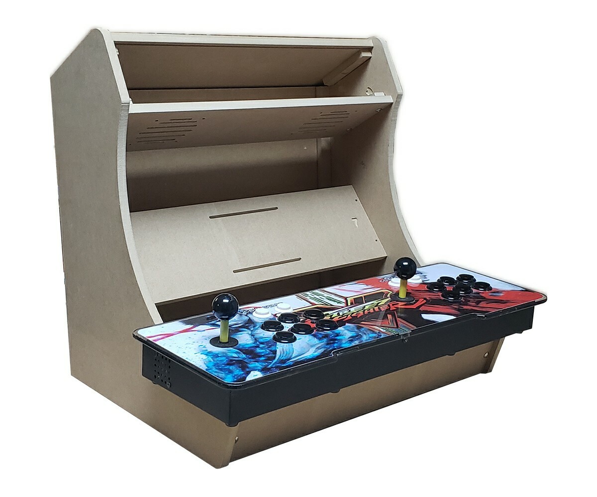 Easy to Assemble LVL23P2 Bartop Arcade Cabinet Kit Pandora\'s Box Joystick Ed.