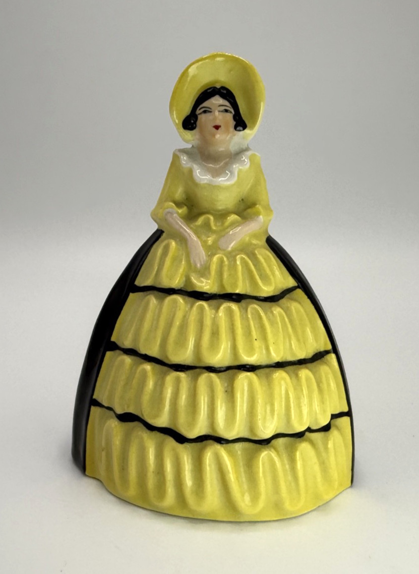 Carlton Ware Vintage 1935 CRINOLINE LADY Ceramic Napkin Rings 1930s Harlequin E Carlton Ware Vintage 1935 CRINOLINE LADY Ceramic Napkin Rings 1930s Harlequin E