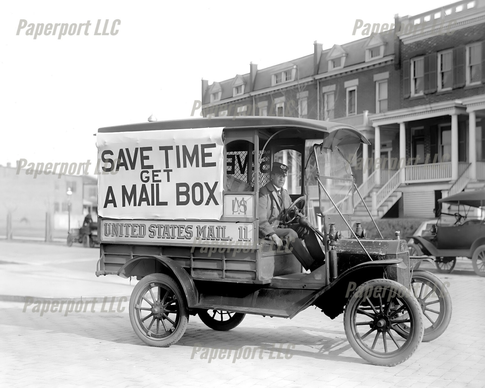 1900\'s United States Mail Delivery Truck 8x10 Photo
