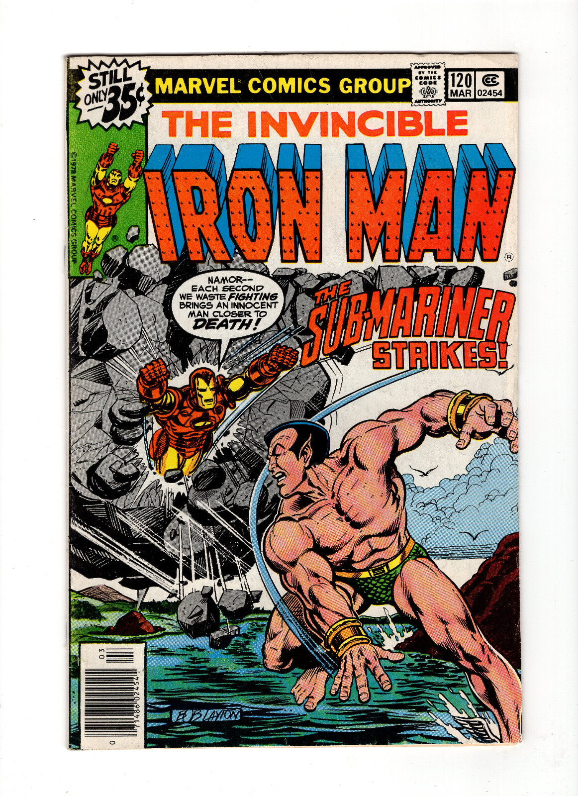 The Invincible Iron Man #120 (1979, Marvel Comics)