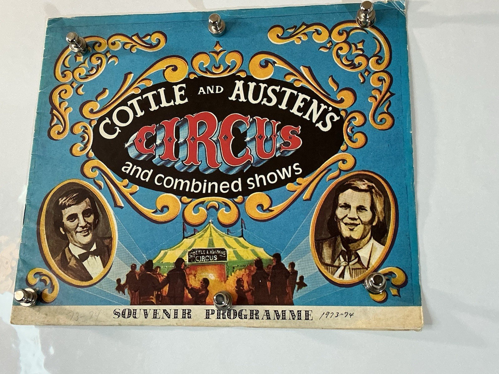 Austen Brothers Circus London Festival Program With Insert
