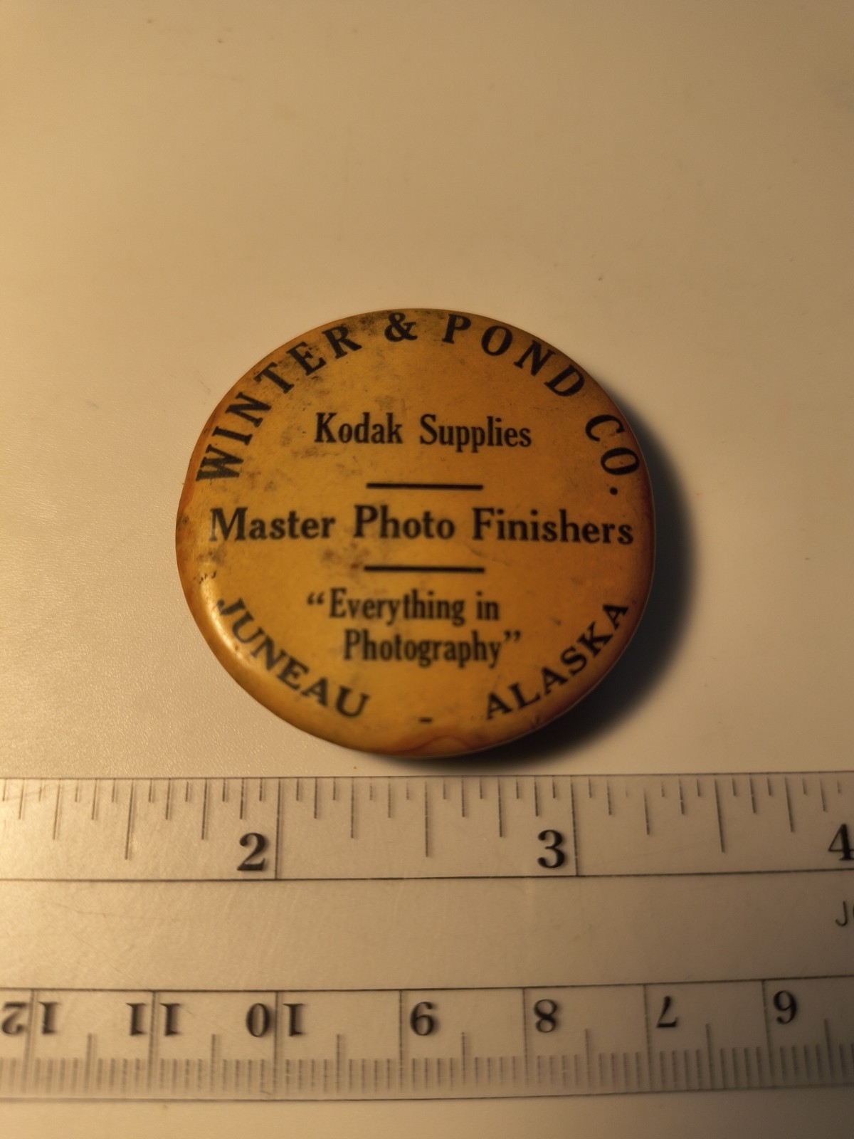 Antique Button Kodak Camera Photography Supply Button 1940\'s Antique Button Kodak Camera Photography Supply Button 1940\'s