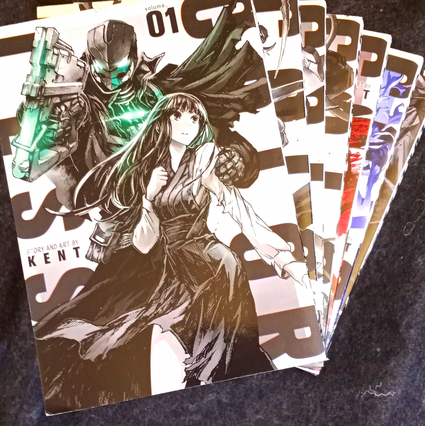 Colorless by Kent - Complete Manga Set 1-7 (Very Good)