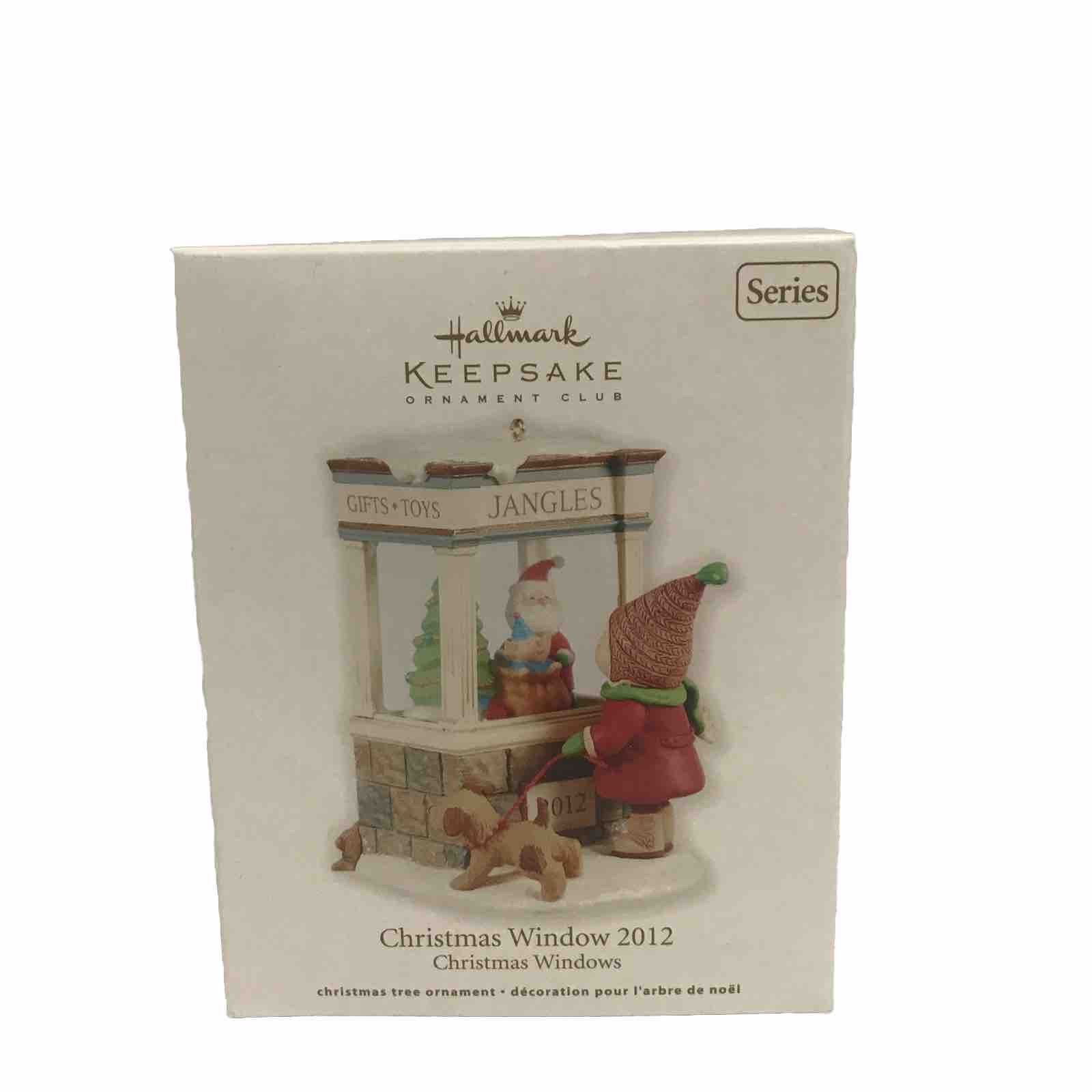 2012 Hallmark Keepsake Ornament KOC  Christmas Window 2012 - 10th In The Series