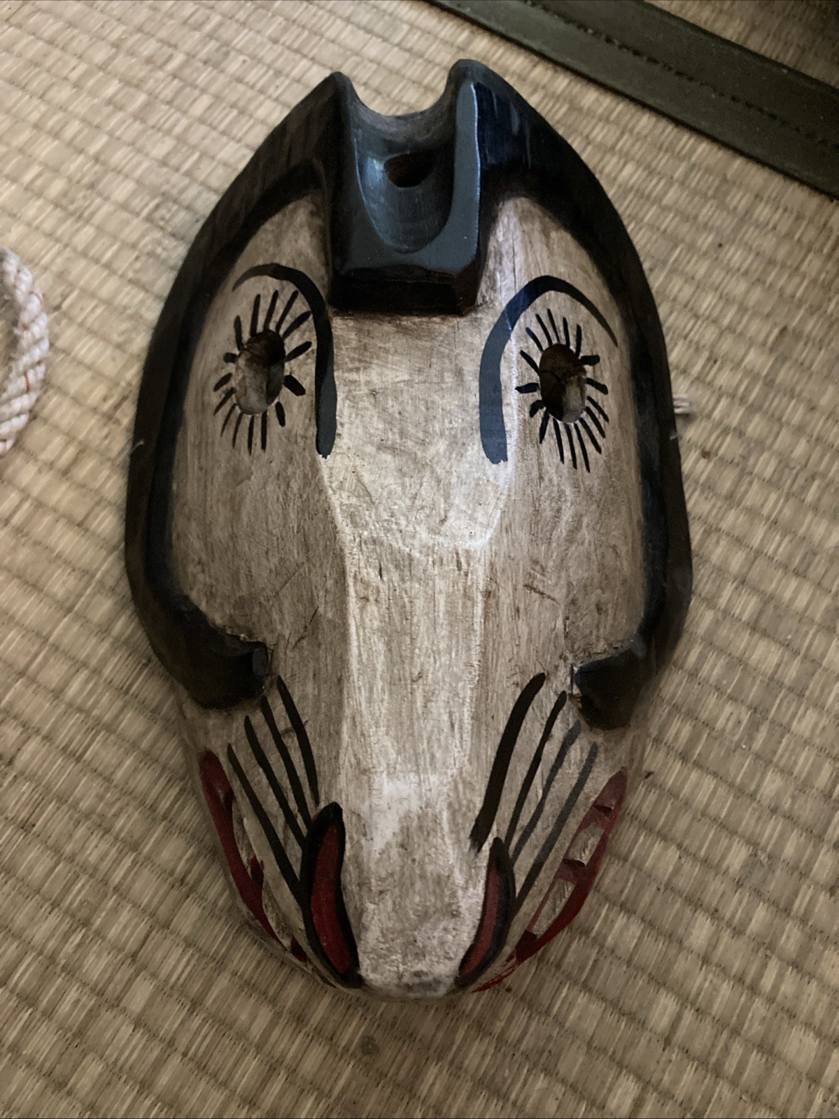 Beautifully Handcrafted Folk Mask By Guatemalan Artisan