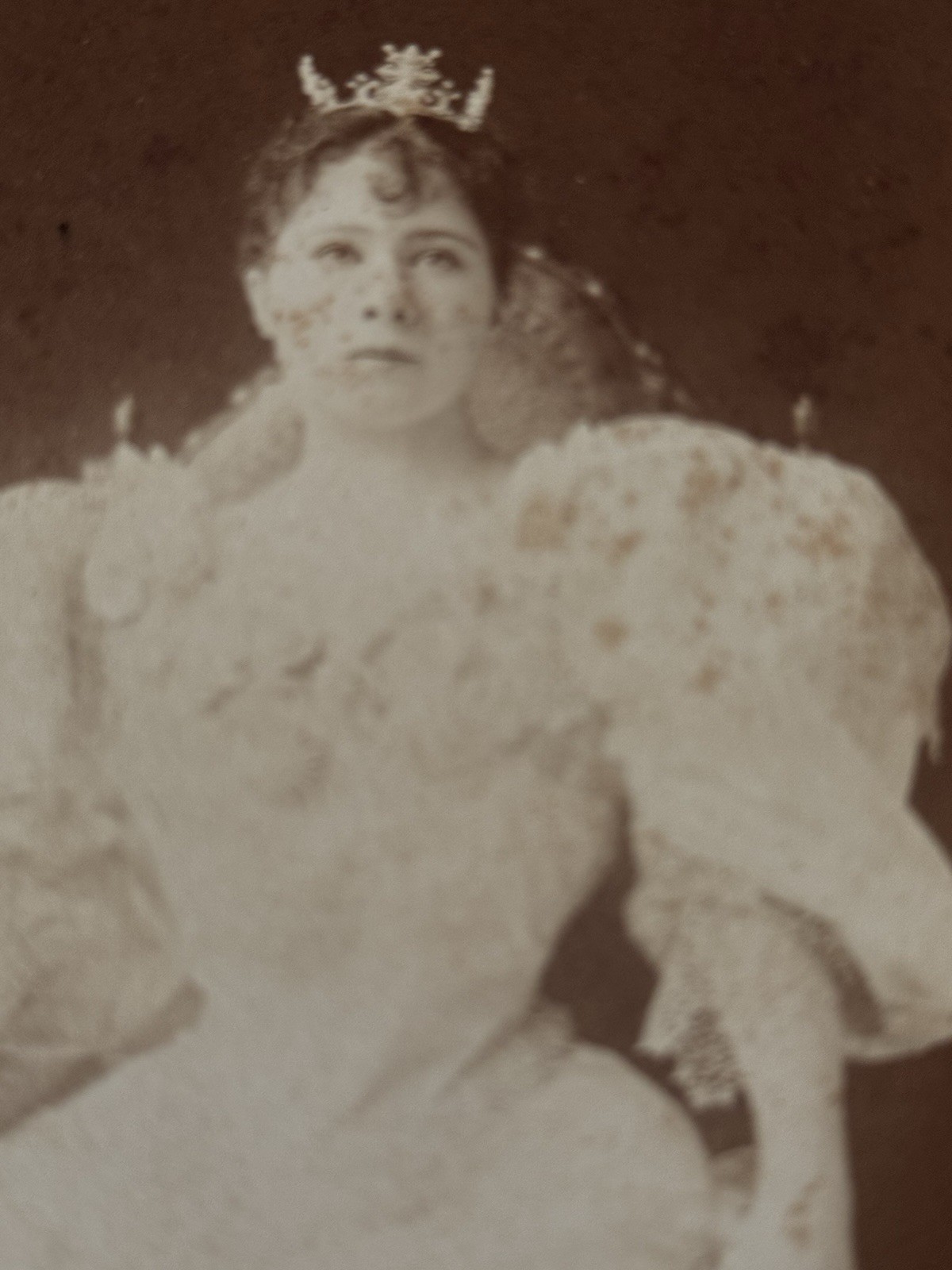 1892 Marie Tempest Actress Cabinet Card Photo New York Napoleon Sarony