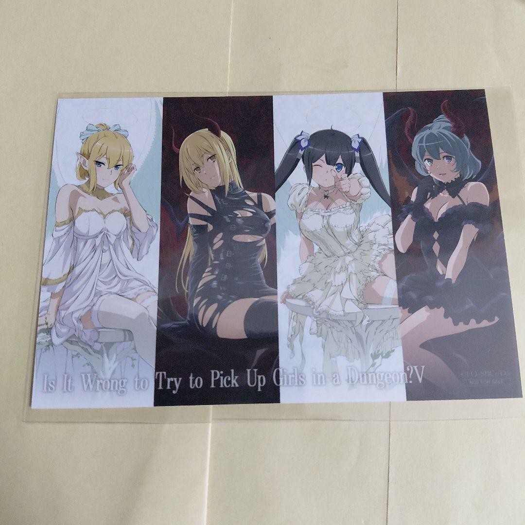 DanMachi [Raffle Bonus Bromide] Hestia, Aiz, Syr, Ryu