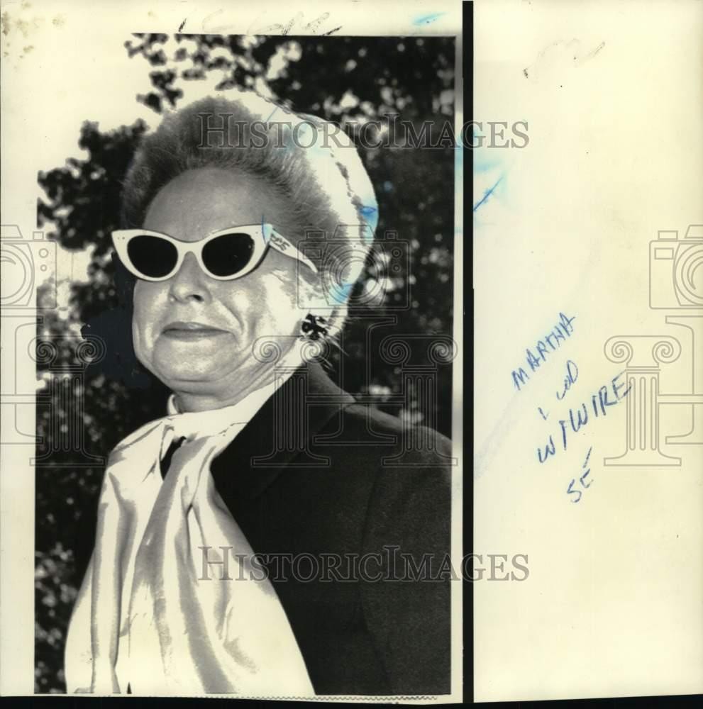 1970 Press Photo Martha Mitchell, wife of Attorney General John N. Mitchell