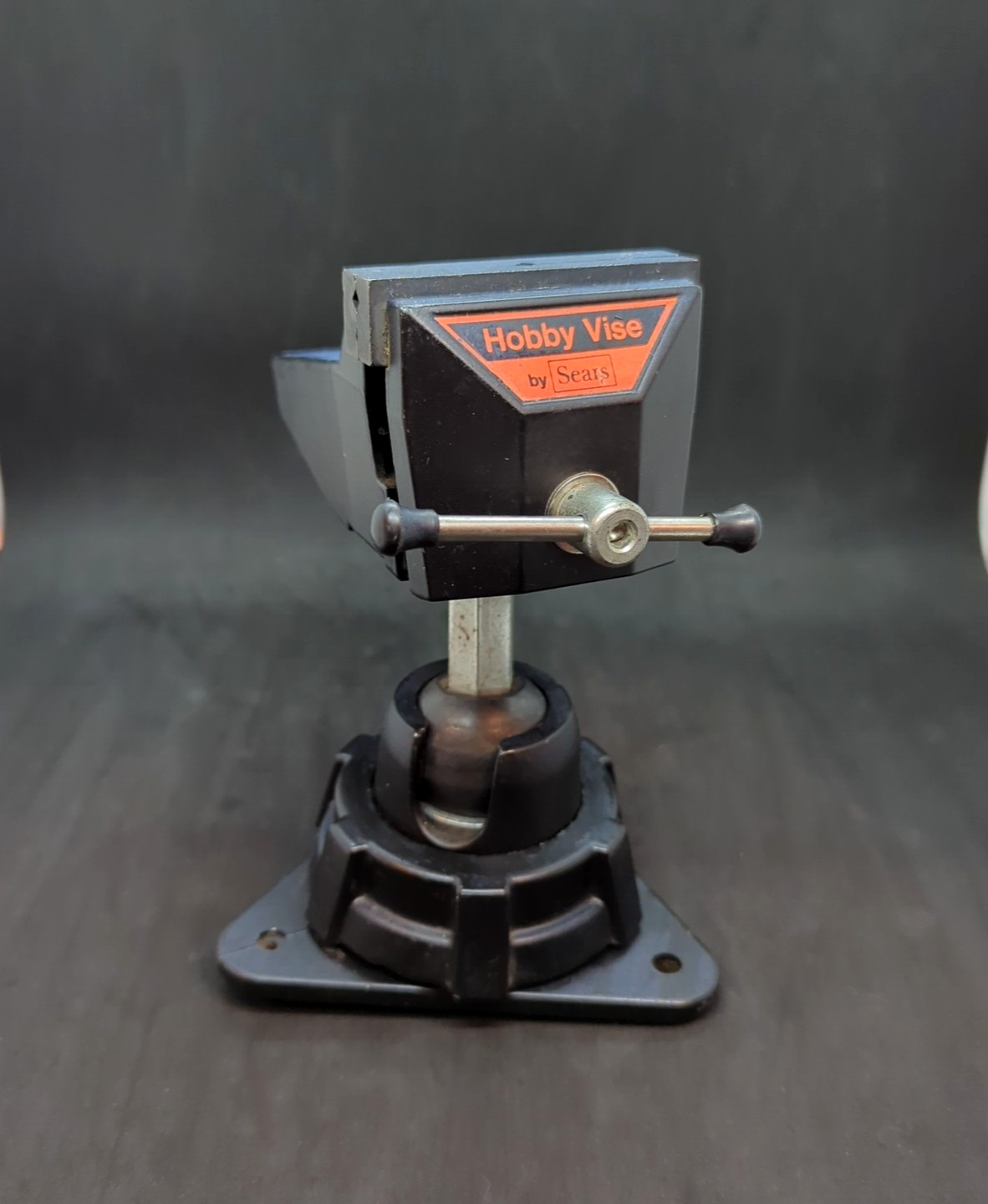 Hobby Vise By Sears 360° Swivel + Tilt - Aluminum Body - Jaws 2 1/2 in - Vintage