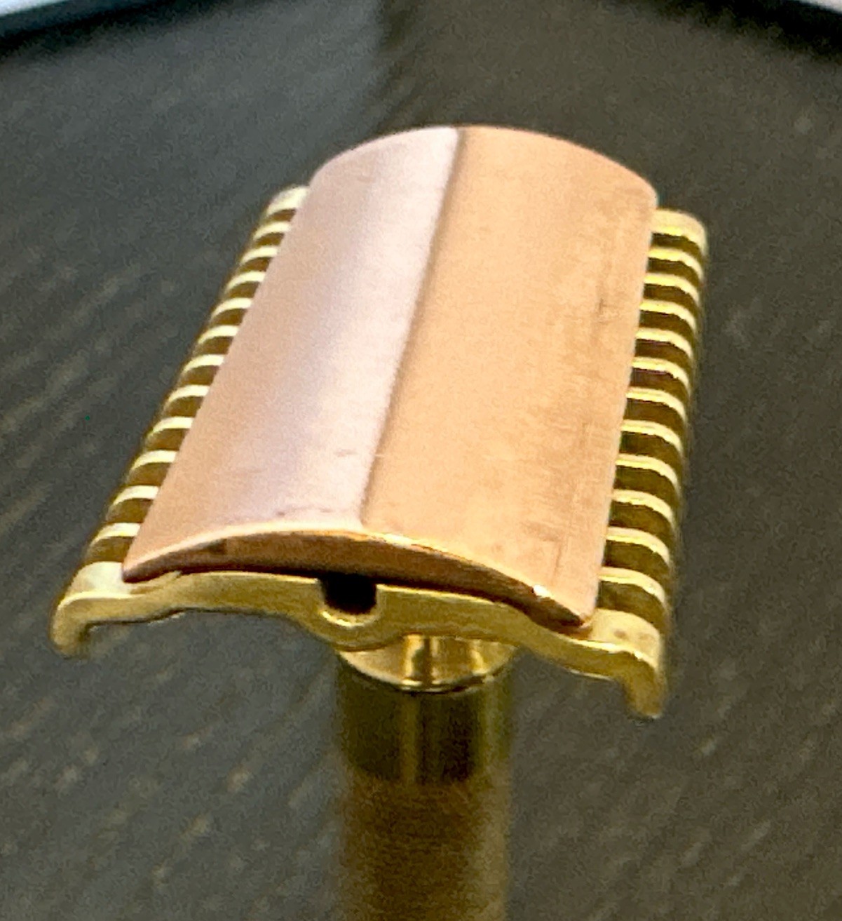 Vintage Gillette New Long Comb Safety Razor/Ball End**