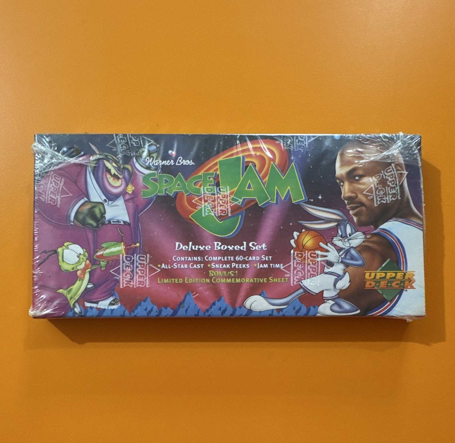 Upper Deck Space Jam Deluxe Boxed Set Non-Sport Trading Cards Box 60-Card 1996