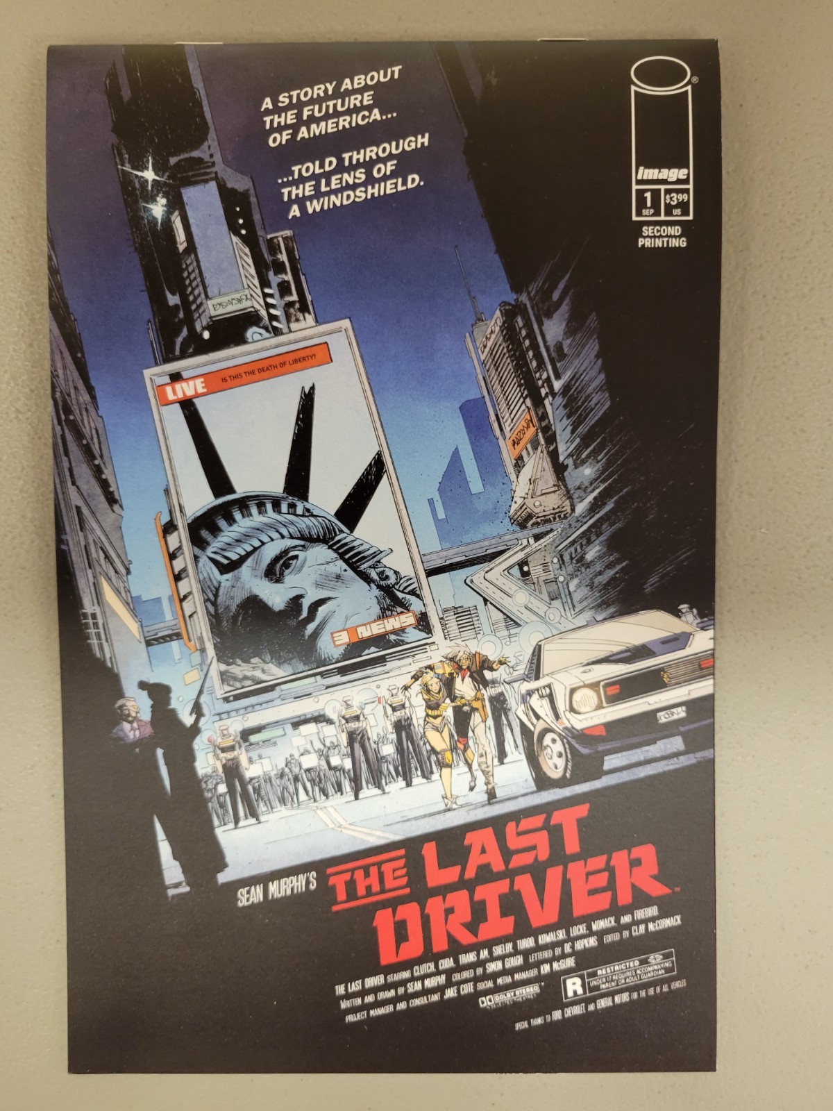 The Last Driver #1 2nd Print Escape from New York Variant Sean Murphy Image 2026