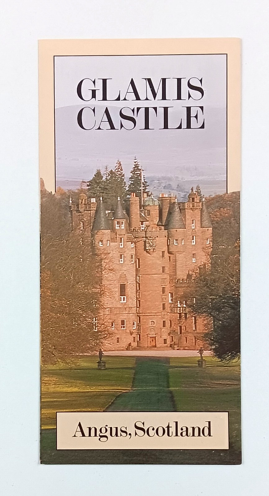 1980s Angus Scotland Glamis Castle Museum Tours Vintage UK Travel Brochure 1980s Angus Scotland Glamis Castle Museum Tours Vintage UK Travel Brochure