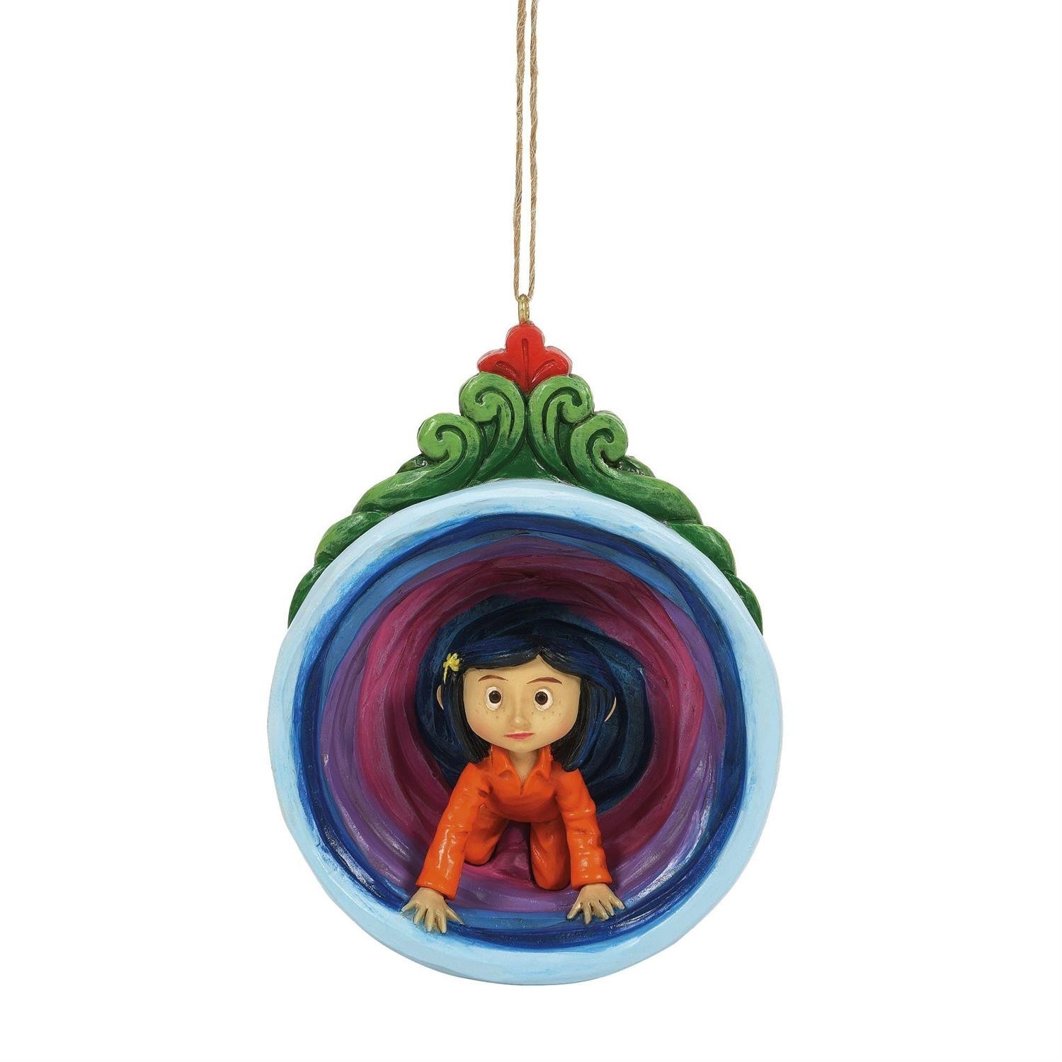 Jim Shore CORALINE IN PURPLE TUNNEL ORNAMENT 6016432 Brand New Jim Shore CORALINE IN PURPLE TUNNEL ORNAMENT 6016432 Brand New