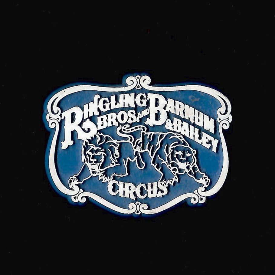 Ringling Bros. Circus Vtg Novelty Magnet Rubber Souvenir Advertise Fridge  \'70s