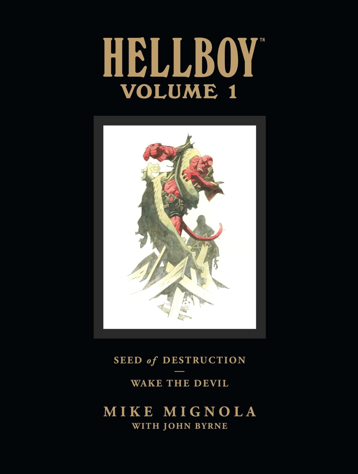 Hellboy Library Edition, Volume 1: Seed of Destruction and Wake the Devil, Migno