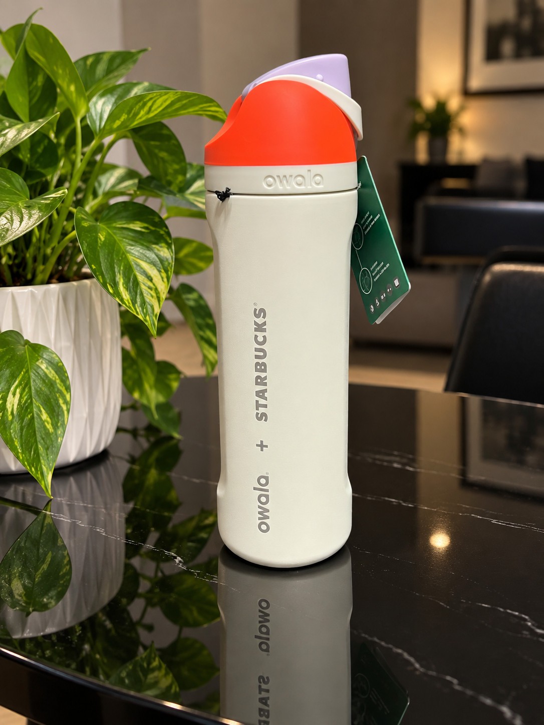 Owala  Starbucks Pumpkin Spice Latte FreeSip 24oz Insulated Tumbler NEW