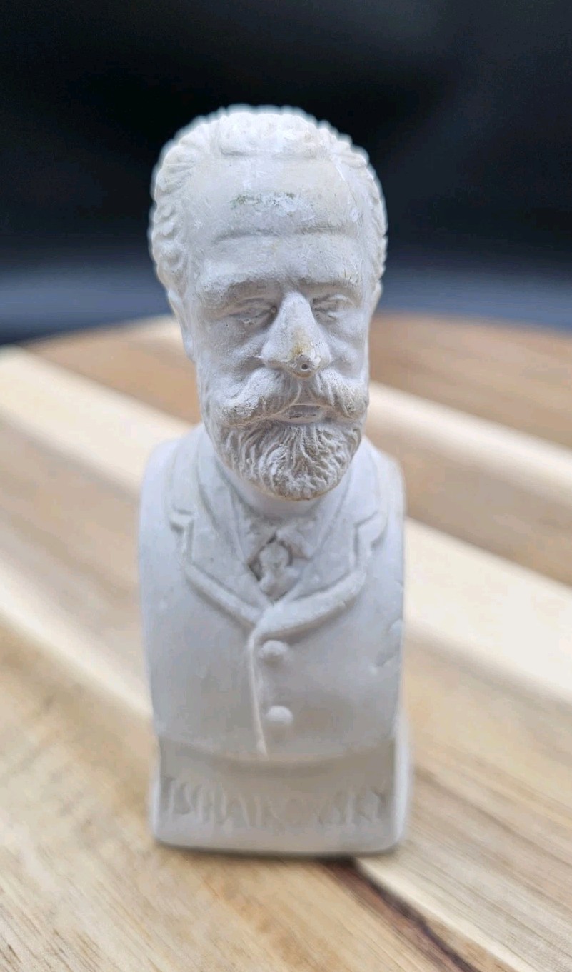 Vintage Herco Bust Tschaikovsky Miniature Numbered